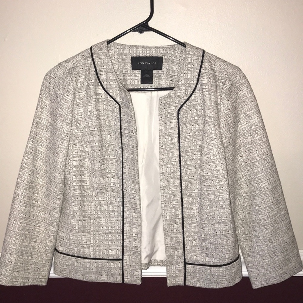 Ann Taylor Tweed Jacket